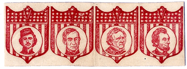 Uncut Patriotic Stamps