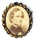 Confederate Jewelry - Jefferson Davis Broach