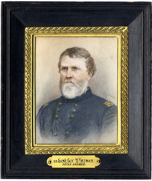 Excellant Period Painting of General Thomas
