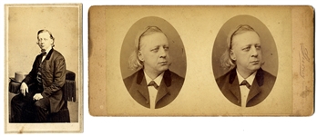 A Pair of Henry Ward Beecher Images 