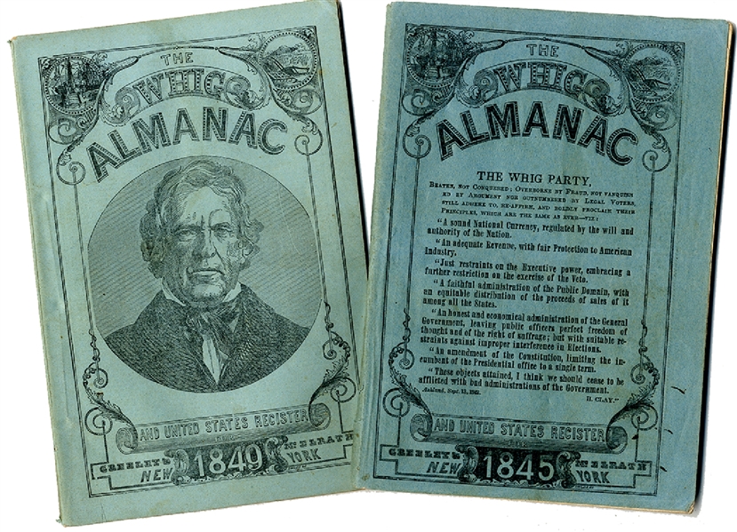 Two Content Driven Issues Of The Whig Party’s Almanac