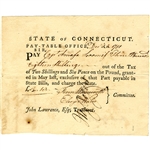 Paying the Rev War Captain