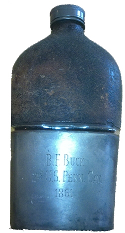 The Pennsylvania Owner of this Presentation Flask Died at Andersonville