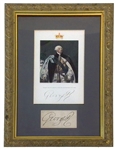 King George III Signature