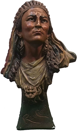 Red Cloud Plaster Bust