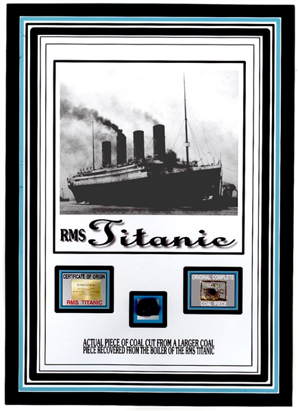 Authentic Coal From Titanic Wreckage