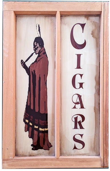 Late 1800’s - Cigar Indian Store Advertisement