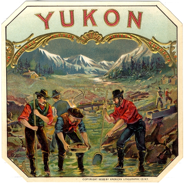 c1900 Yukon cigar label