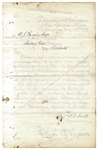 Sell or Starve and the Act of 1877 Is Outlined in This Pressed Letter