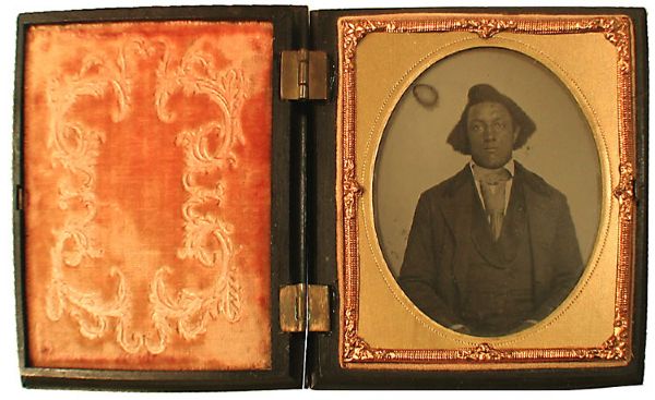 Well-Dressed Black Man Ambrotype
