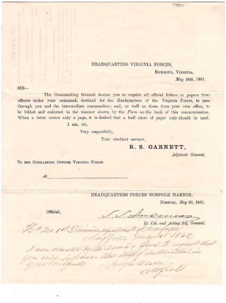 Virginia Forces Document 