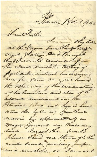 Confederate Soldier Writes of the Evacuation of Columbus