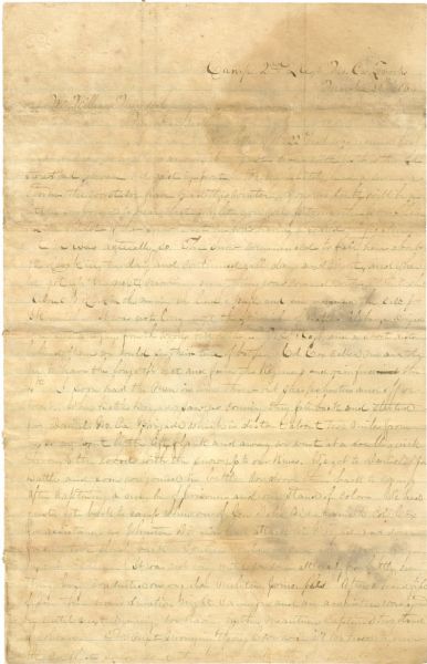He Helped Take Fort Macon for the Confederacy & Writes of a the Alabama & North Carolina Regiments Having a Full Scale Snowball War in “Military principles”