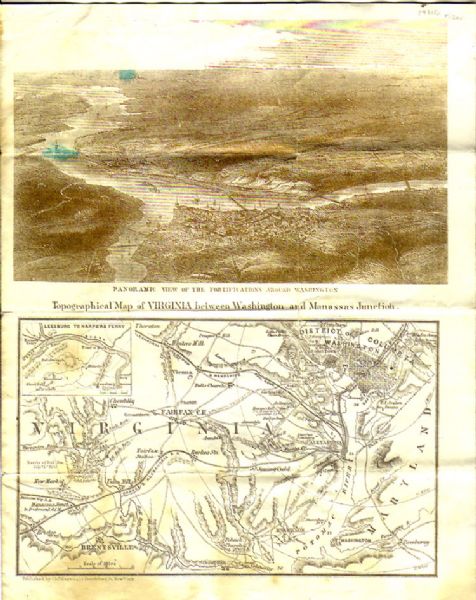 Fine Illustrated Lettersheet with Maps