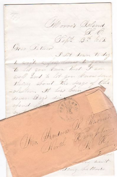 A New Hampshire Soldier Witnesses The Fall Of Battery Wagner 