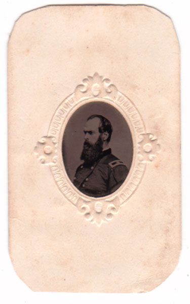 Tintype of Brigadier General John W. Geary