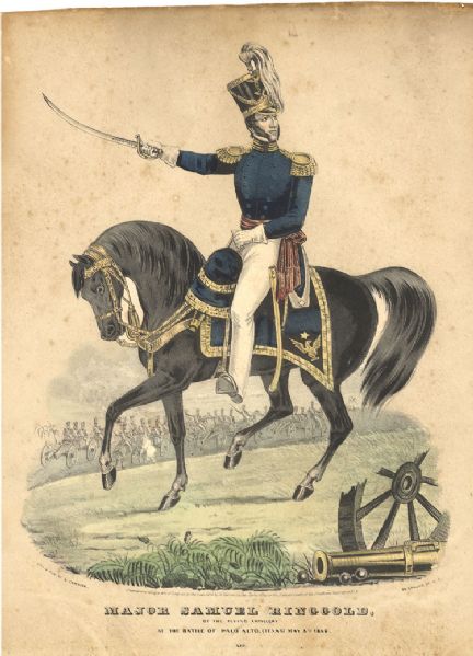 Major Samuel Ringgold at the Battle of Palo Alto