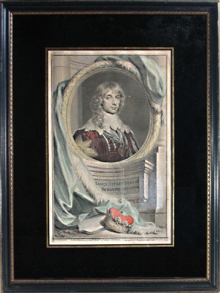 James Stuart Engraving