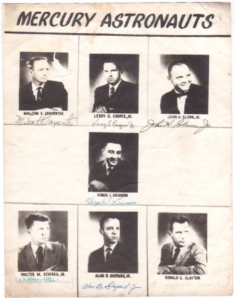 MERCURY 7 Signers