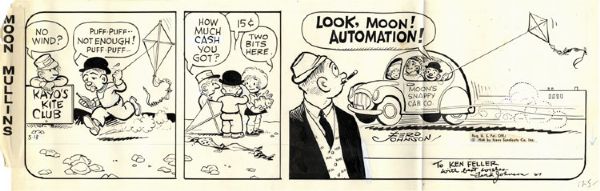 Original Ferd Johnson Cartoon