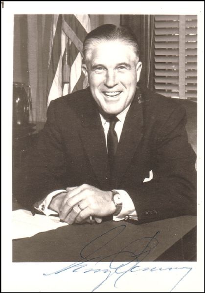 George Romney Signed Photo