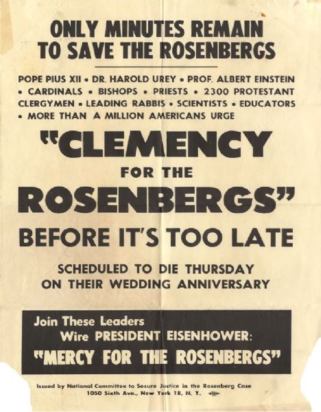 Clemency for the Rosenbergs