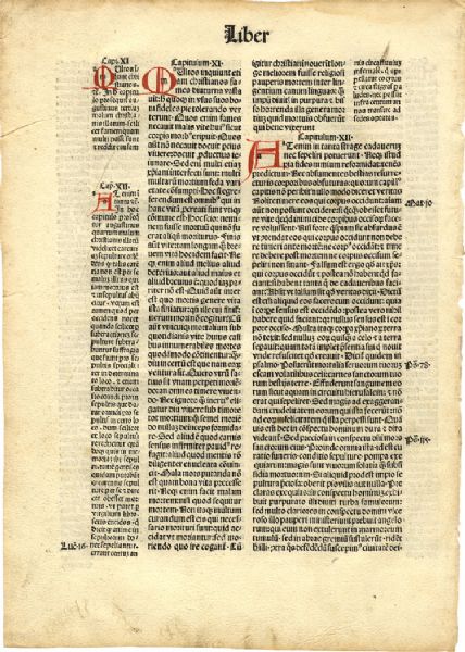 Incunabula Page