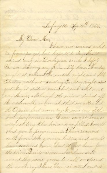 Mourning Dress in Indiana