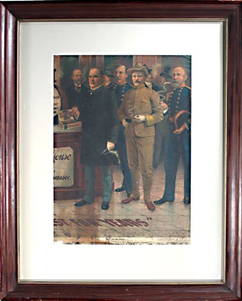 McKinley & Roosevelt Cigar Print