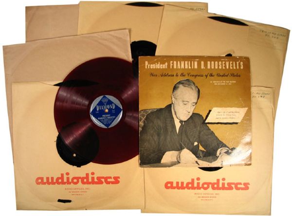 FRANKLIN AND ELEANOR ROOSEVELT RECORDINGS 
