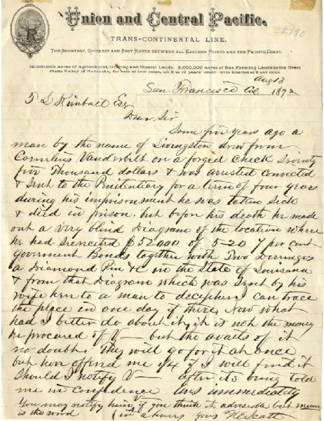 The Lost Treasure of Cornelius Vanderbilt
