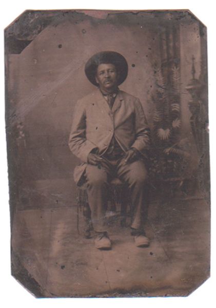 Mexican Cowboy Tintype