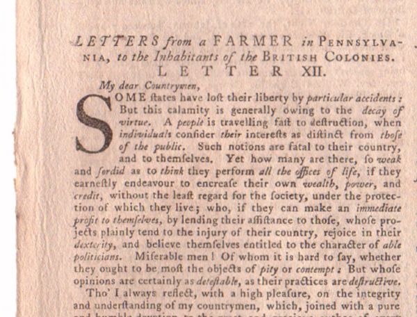 LETTER FROM A FARMER 