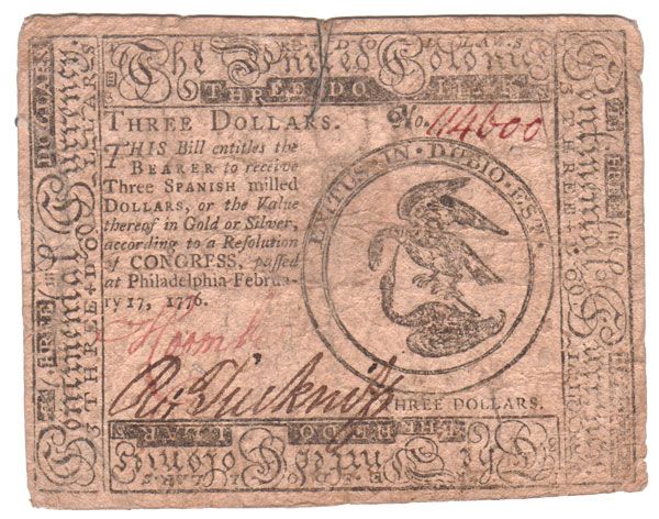 Not Worth a Continental