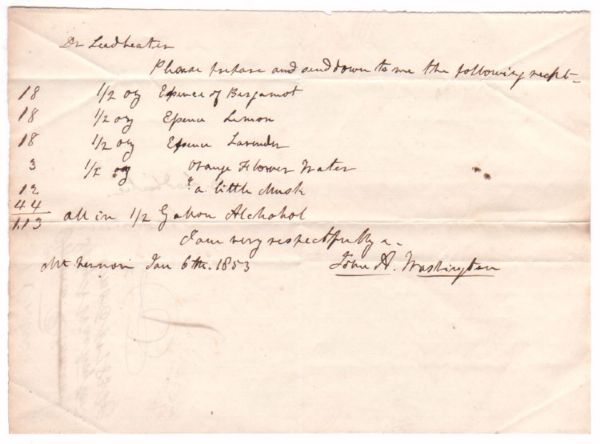 The Last Washington To Occupy Mt. Vernon
