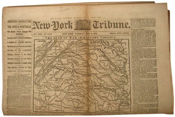 Two War-Mapped Newspapers