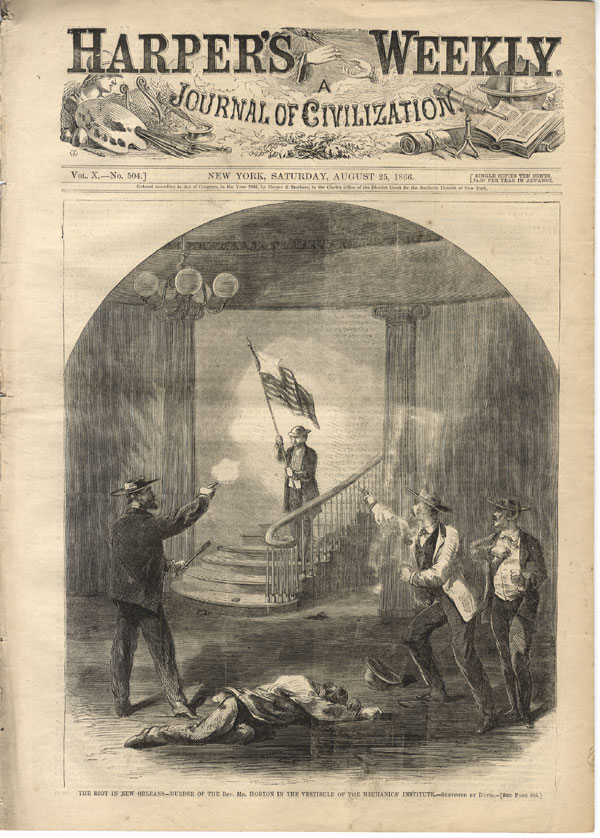 Lot Detail - The New Orleans Race Riot of 1866