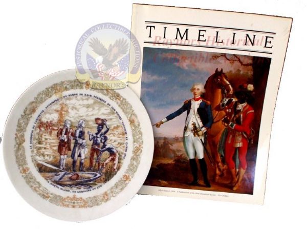 D'Arceau Limoges Lafayette Legacy Collection Collectors Plate