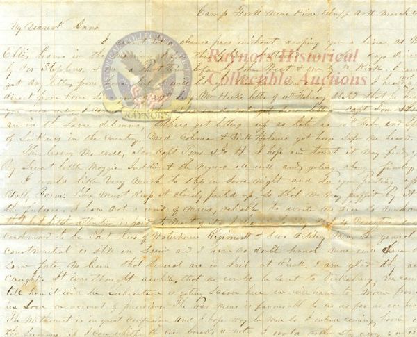 18th Texas Soldier's Letter