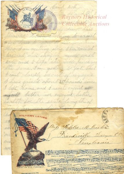 Ira Harris Guard (5th New York Cavalry) Letter 