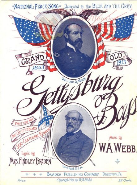 Written Expressly For Gettysburg