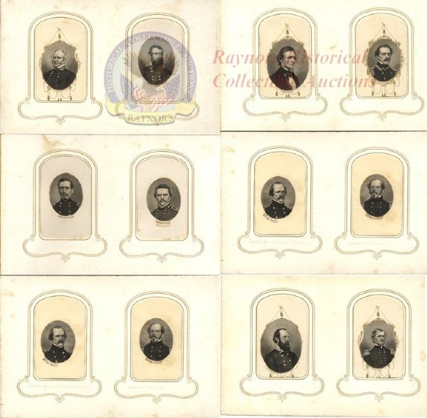 Confederate Heroes CDV Collection