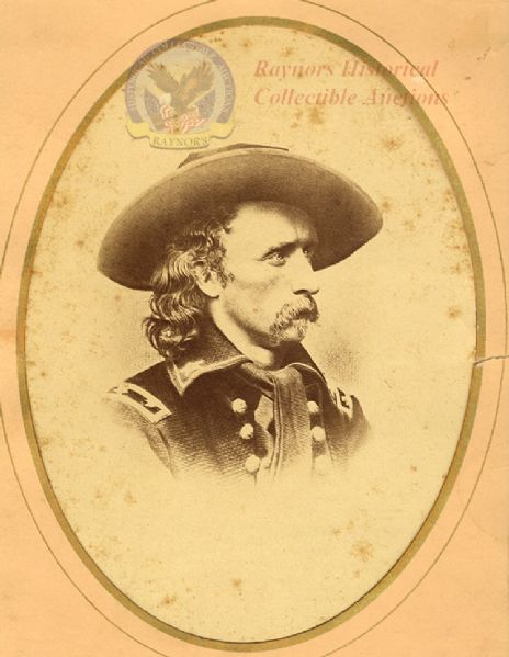 General Custer Albumen