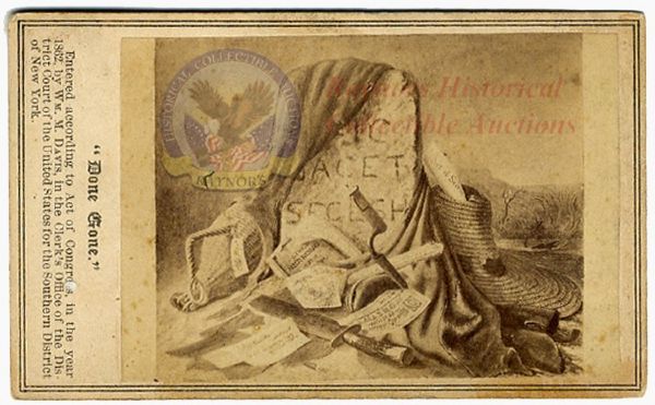 Death of the Confederacy CDV