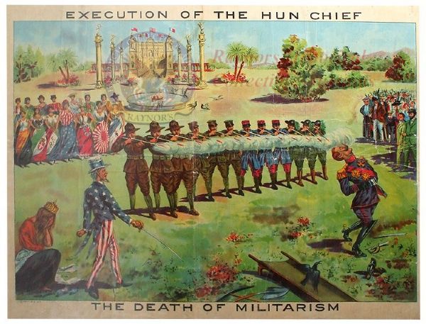 Kaiser Wilhelm II Was Not Executed As In This Poster - He Actually Abdicated