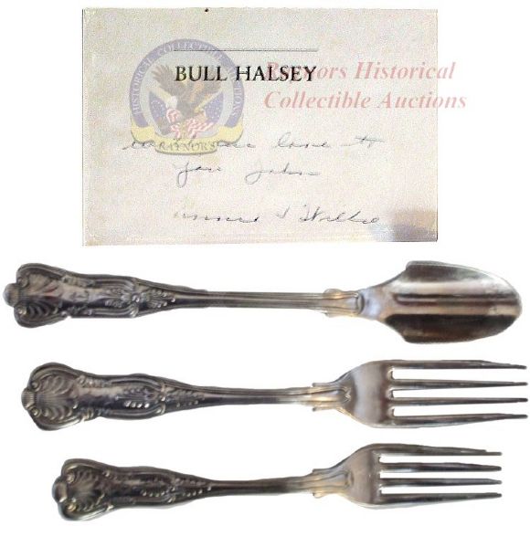 Silverware Belonging to Admiral William F. Halsey