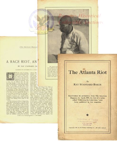 Race Riot in Atlanta Georgia