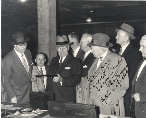 Simply The Best Harry Truman Signed Photograph!