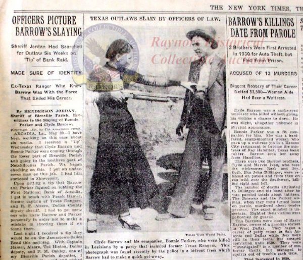 The Killing of Bonnie and Clyde