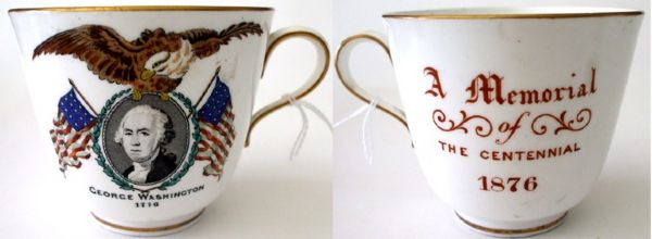 George Washington 1876 Centennial Cup